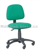 3 - Kancelářská židle, potah Cagliari, Tara, kolečka standard, kříž plast